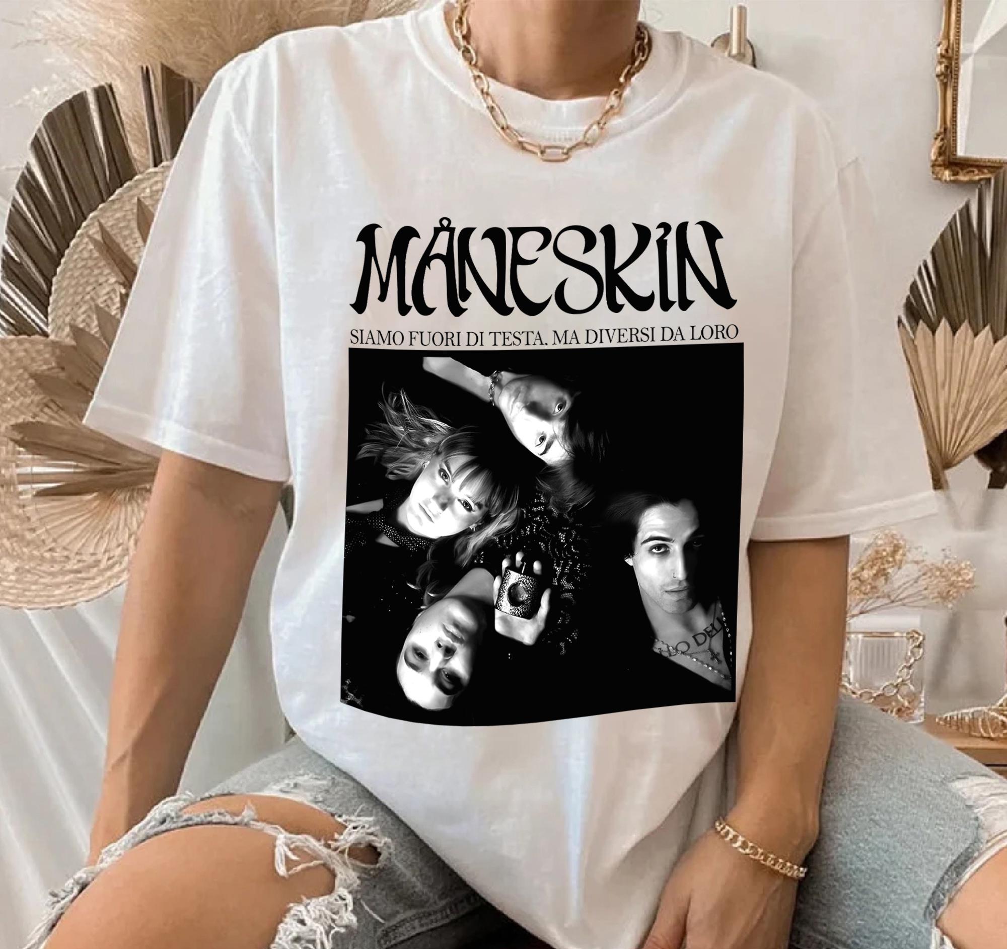 Maneskin ZITTI E BUONI Shirt, Maneskin Tour 2024 Shirt