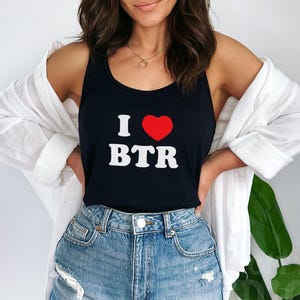 I Love Big Time Rush Tank Top, Big Time Rush In Real Life Worldwide Tour 2025 T-Shirt, Big Time Rush Concert Tee, I Love BTR Classic Shirt