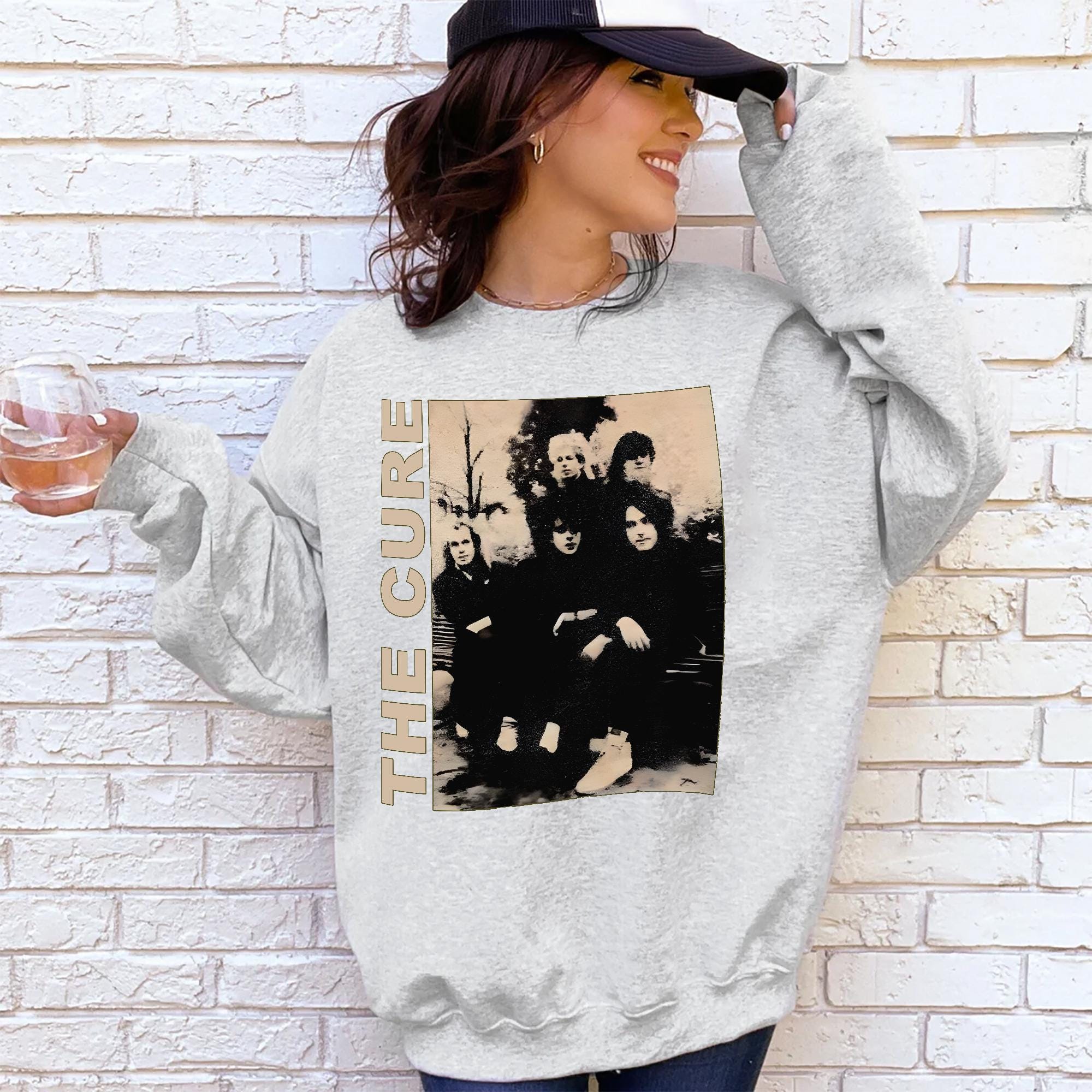 The Cure 90s Vintage Sweatshirt, the Cure Merch, the Cure Band 