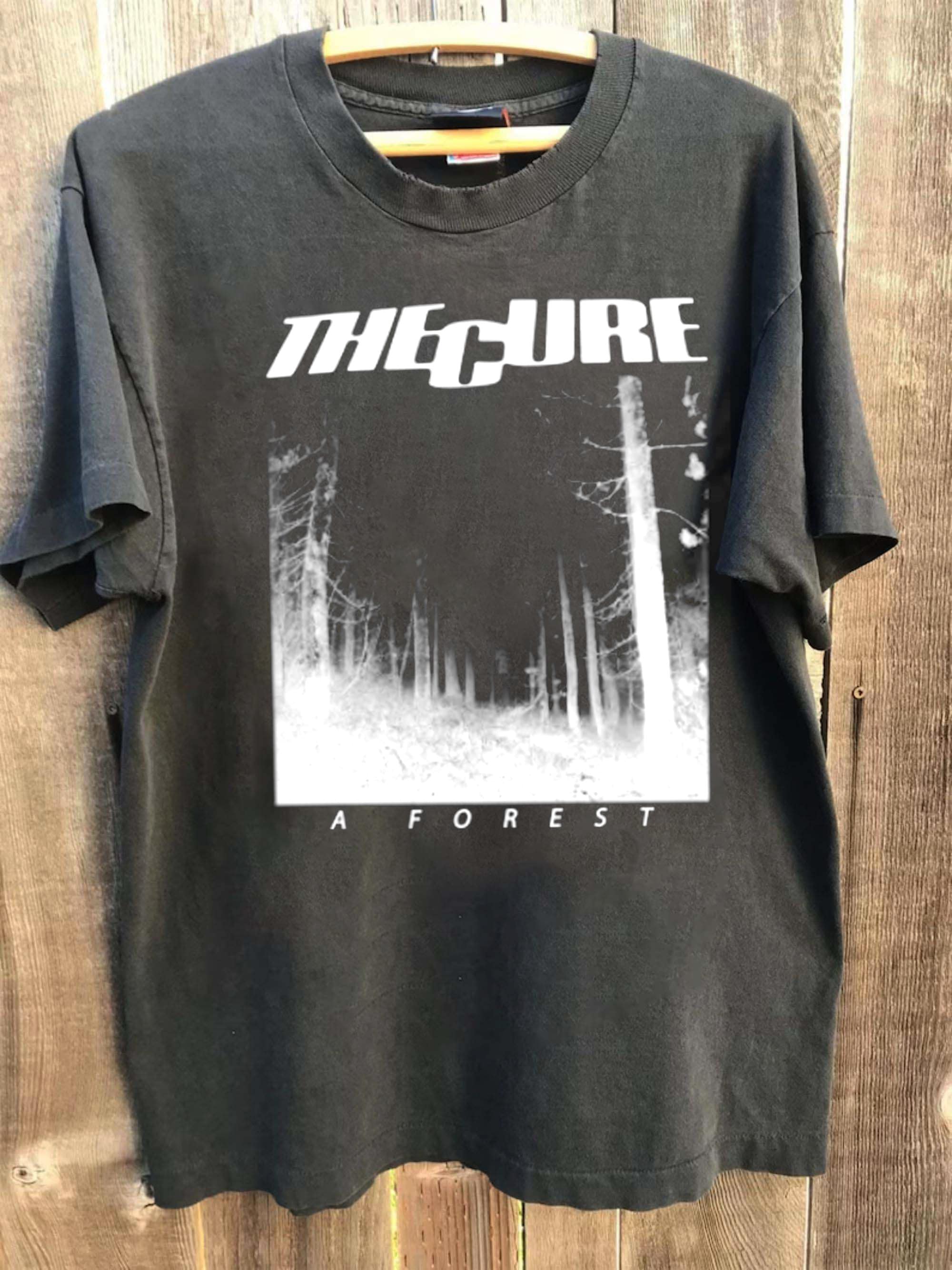 The Cure A Forest Vintage Shirt, the Cure Merch, the Cure Band T