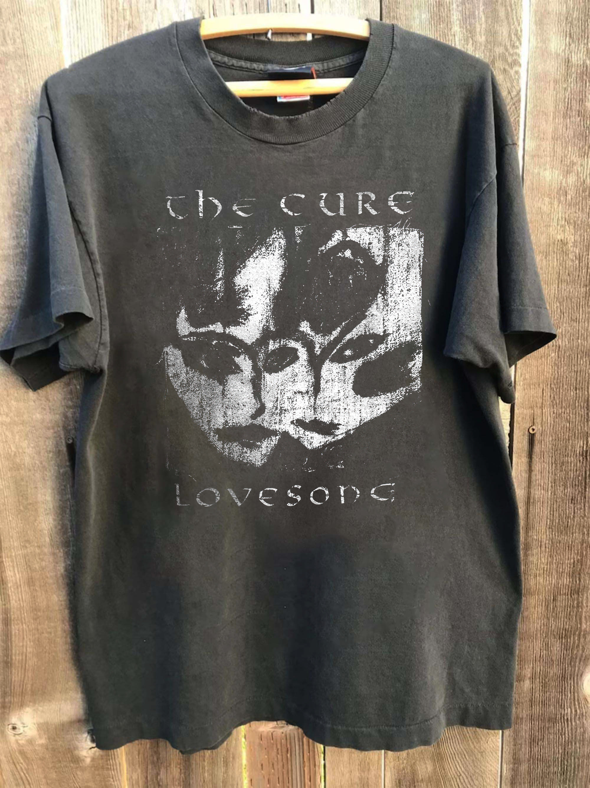The Cure Band 90s Vintage Shirt, the Cure Love Song Album The Cure Band 90s Vintage Shirt, the Cure Love Song Album