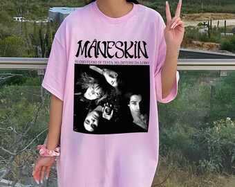 Maneskin ZITTI E BUONI Shirt, Maneskin Tour 2024 Shirt