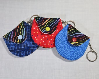 Crayon-themed Size S Minimalistic Coin Purse, Coin Pouch, Coin Bag, Small Wallet, Travel Pouch - Gift for Kids