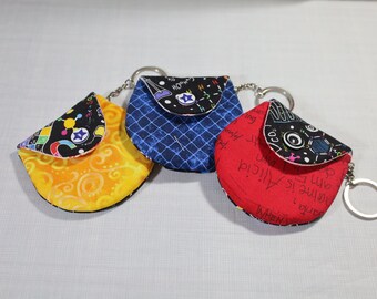 Chemistry-themed Size S Minimalistic Coin Purse, Coin Pouch, Coin Bag, Small Wallet, Travel Pouch - Gift for Kids