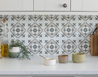 dc fix Nadia Natural 15.25 x 15.25cm Self-adhesive Vinyl Wall Tiles