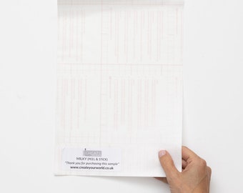 dc fix Milky Window Film A4 Sample