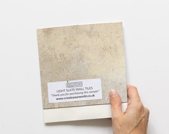 dc fix Light Slate Wall Tile Sample