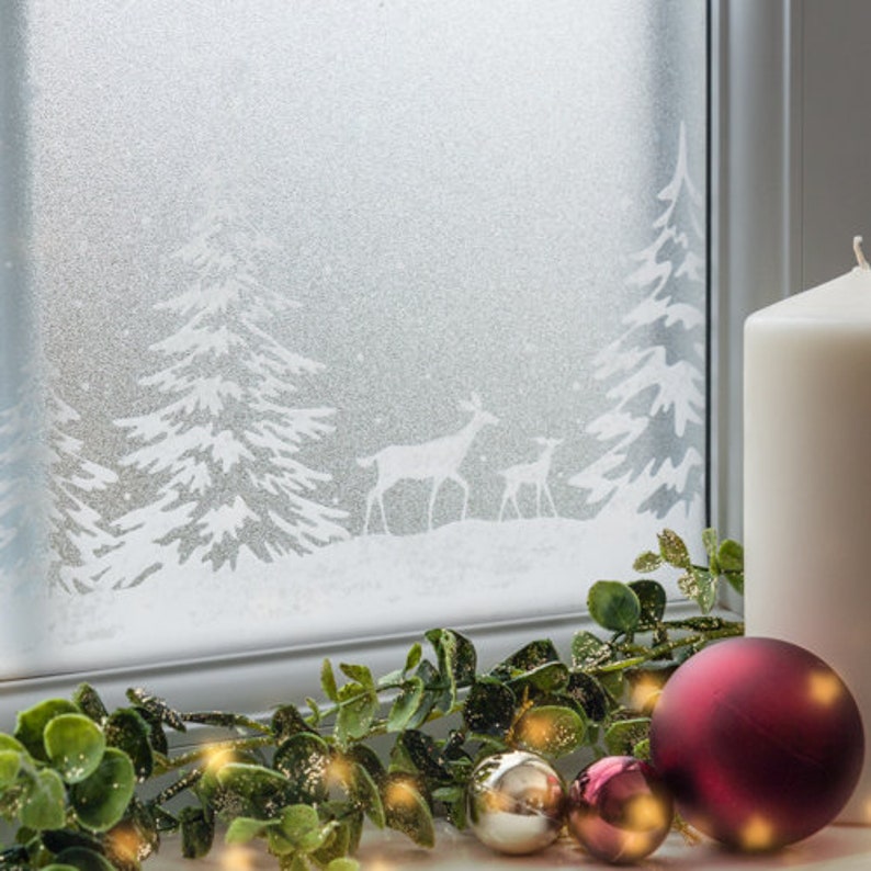Forest Dc Fix Static Cling Window Film for Decor 20cm X 1.5m Etsy UK