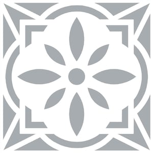 Herbruikbare terrastegelsjablonen voor platen van 60 cm plus muren, vloeren en meubeldecor JULIETTE design