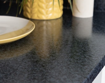 d-c-fix Granite Black 67.5cm x 3m Self-adhesive Vinyl Wrap for Doors and Worktops