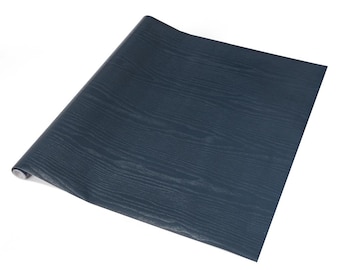 Midnight Navy Wood d-c-fix self-adhesive vinyl kitchen & furniture wrap film