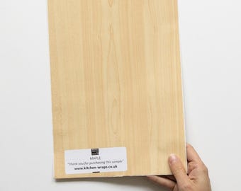 Echantillon de pellicule de vinyle autocollant A4 d-c-fix, érable