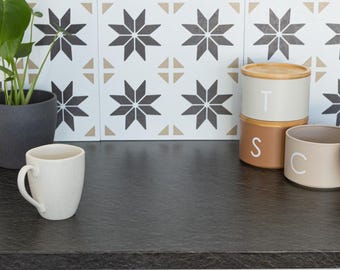 d-c-fix Black Slate Matt 67.5cm x 3m Self-adhesive Vinyl Wrap for Doors and Worktops