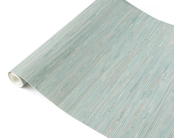 nu wallpaper TIBETAANSE GRASSDEEL TEAL peel & stick behang