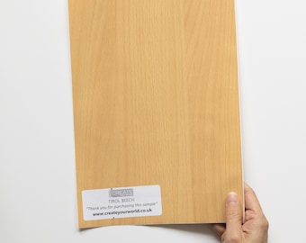 d-c-fix Tirol Beech Self-adhesive Vinyl Wrap A4 Sample