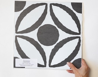 Floor Pops Tory Full Floor Tile Sample