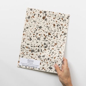 A4 SAMPLE Terrazzo dc fix self-adhesive vinyl kitchen & furniture wrap film