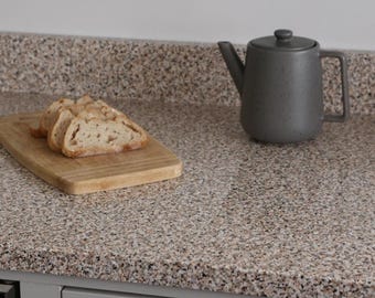 d-c-fix Granite Beige 67.5cm x 3m Self-adhesive Vinyl Wrap for Doors and Worktops