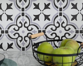Floral 3D waterproof wallpaper for kitchen splashbacks (67.5cm x 4m)