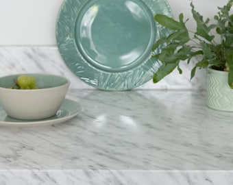 d-c-fix Kitchen Worktop Wrap 90cm x 3m Carrara Grey Self-adhesive Vinyl Film