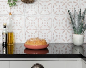 dc fix Vintage Flowers 30.5 x 30.5cm Self-adhesive Vinyl Wall Tiles