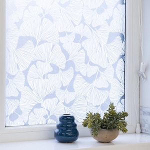 d-c-fix Ginkgo Eco Line Vinilo adhesivo estático sin PVC para ventanas para privacidad y decoración imagen 1