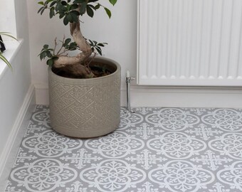 Medina self-adhesive vinyl floor tile 30.48cm x 30.48cm