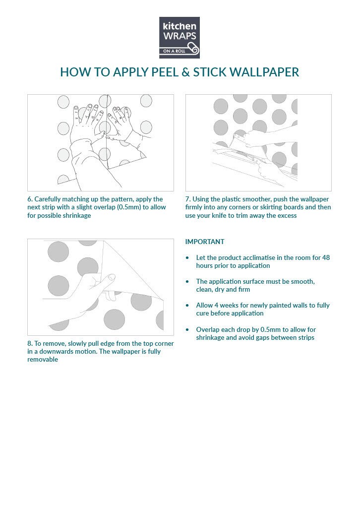 Nu Wallpaper NAVY GRAND TRELLIS Peel & Stick Wallpaper Etsy UK