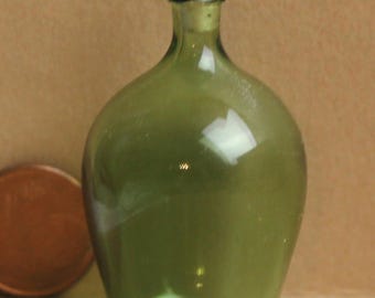 Botellas de vidrio en miniatura a escala 1:12 de varias formas para laboratorio y farmacia