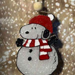 Snowman Snoopy