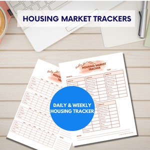 Housing Market Tracker | Realtor Housing Tracker | Housing Market Update | Printable Housing Tracker | Real Estate Tracker