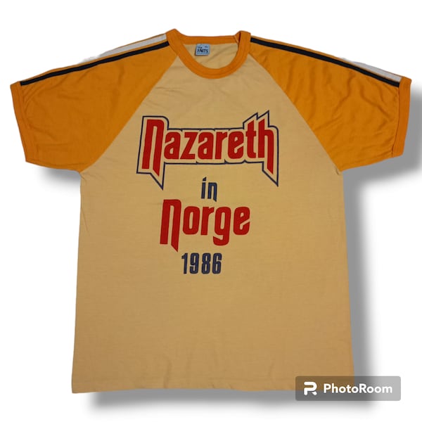 Vintage super rare Nazareth band t shirt