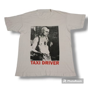 Vintage taxi driver movie shirt/Robert de niro/crime/cult/saiz M /Jodie Foster