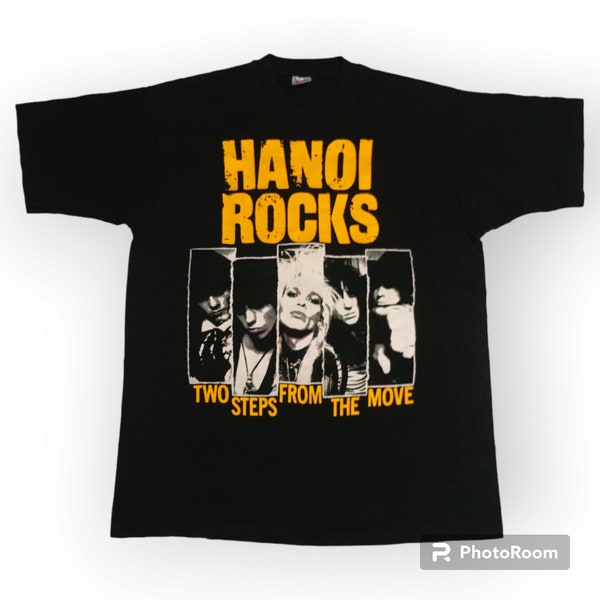 Vintage rare Hanoi rocks band t shirt