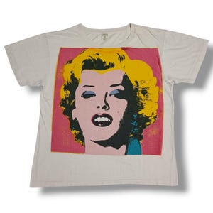 vintage Marilyn Monroe t shirt /photo tee