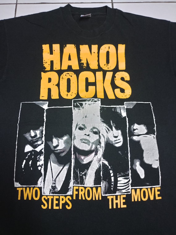 HANOI ROCKS Tシャツ ヴィンテージ Vintage Hanoi Rocks 80's Shirt Tee Short Sleeve S-5XL IL0106