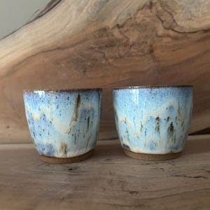 Custom Glazed Pottery Tumbler: Handmade Ceramic Cacao Cup |Sipper image 15