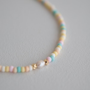 Pearl Necklace with soft beads