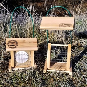 Cedar Suet Feeder