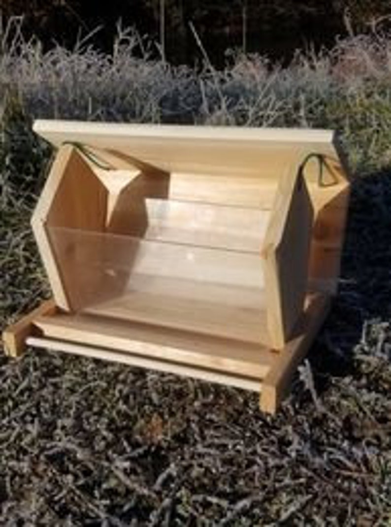 Cedar Bird Feeder Etsy