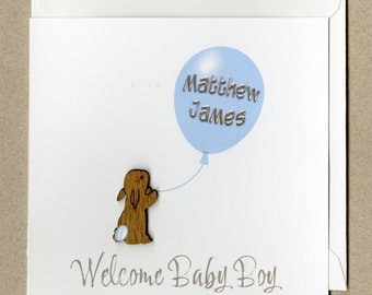 Baby boy card