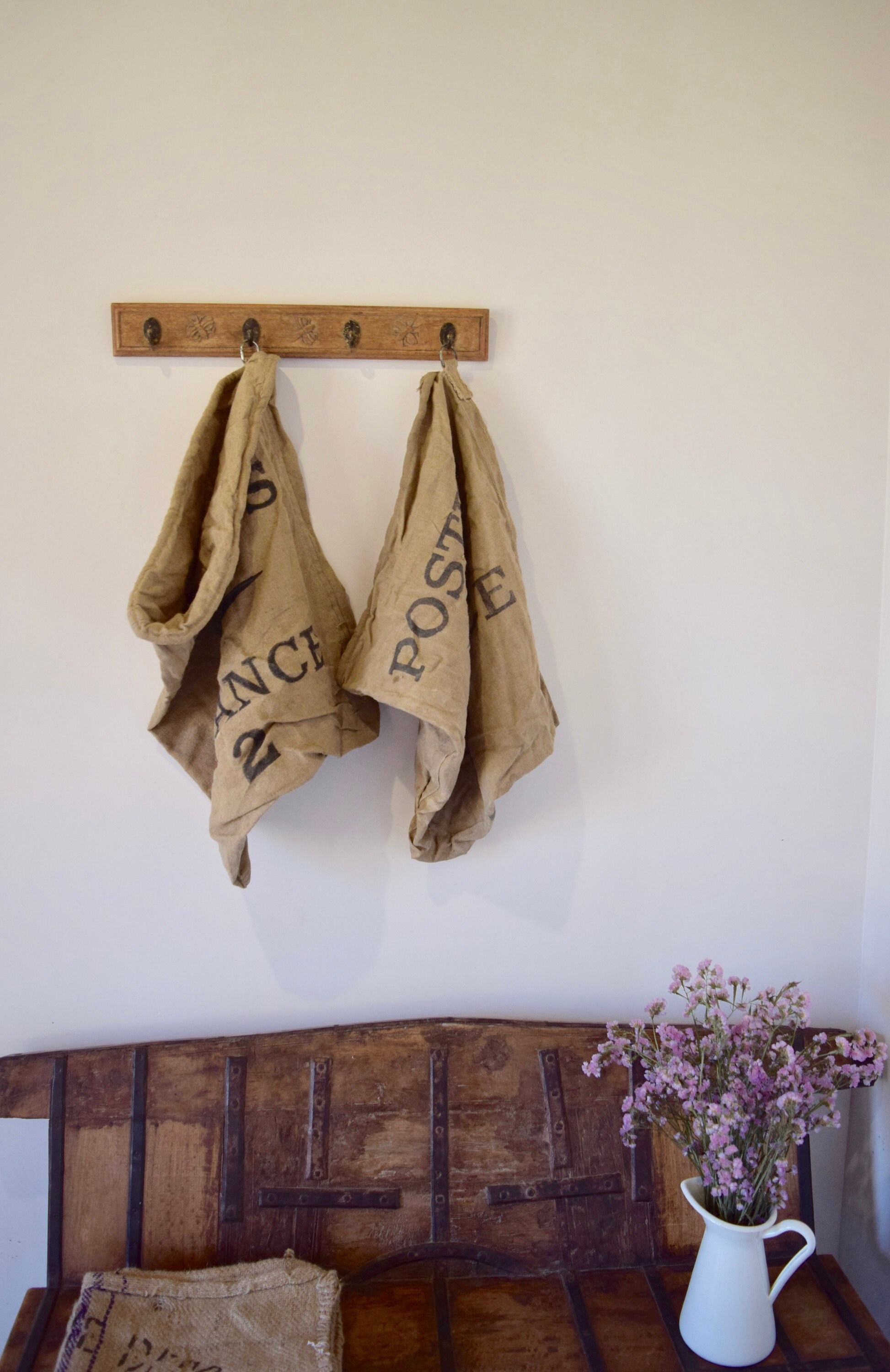 Sac Postal Vintage Français, Sac de Facteur Ancien, La Poste, en Toile