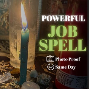 Job Spell – Attract A New Job, Promotion, or Raise | Career Success and Advancement Ritual image 1