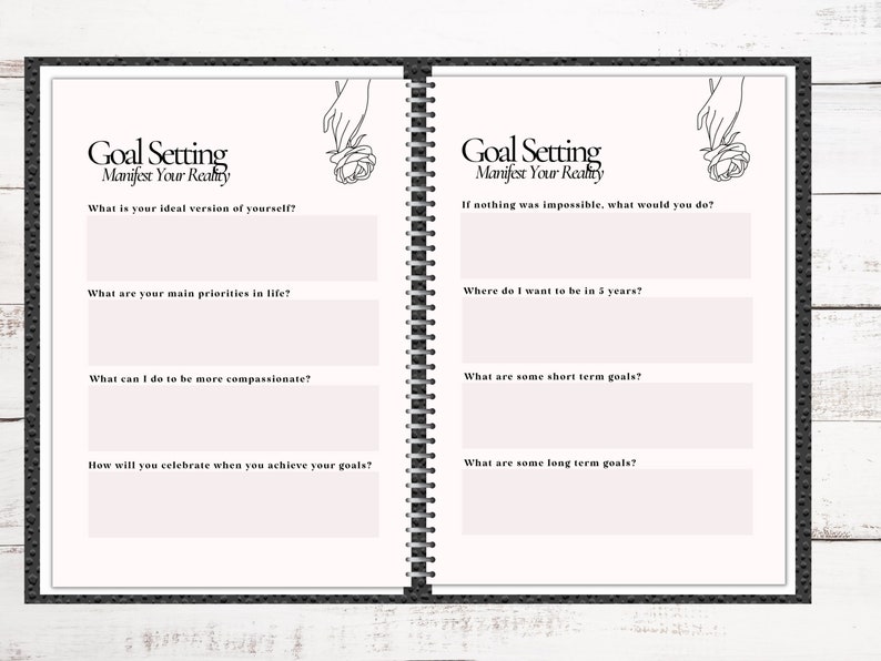 Vision Board Printables Positive Affirmations Gratitude - Etsy