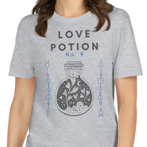 Love Potion No 9 T-Shirt, Song Lyric Shirt, Witchy Spells and potions tee, potions shirt, magic t-shirt