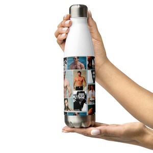 Hugh Jackman Water Bottle, Sexy Hugh Jackman Bottle, Stainless Steel Water Bottle