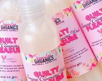 Organic Prebiotic Body Wash: Exotic Scent, Sulfate-Free Shower Gel