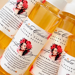 Crown Chakra Hair Growth Oil: Natural Scalp Treatment