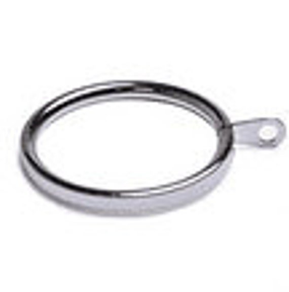 19mm Metal Curtain Pole Rings Stainless Steel Silver Satin Nickel Quality 16mm 