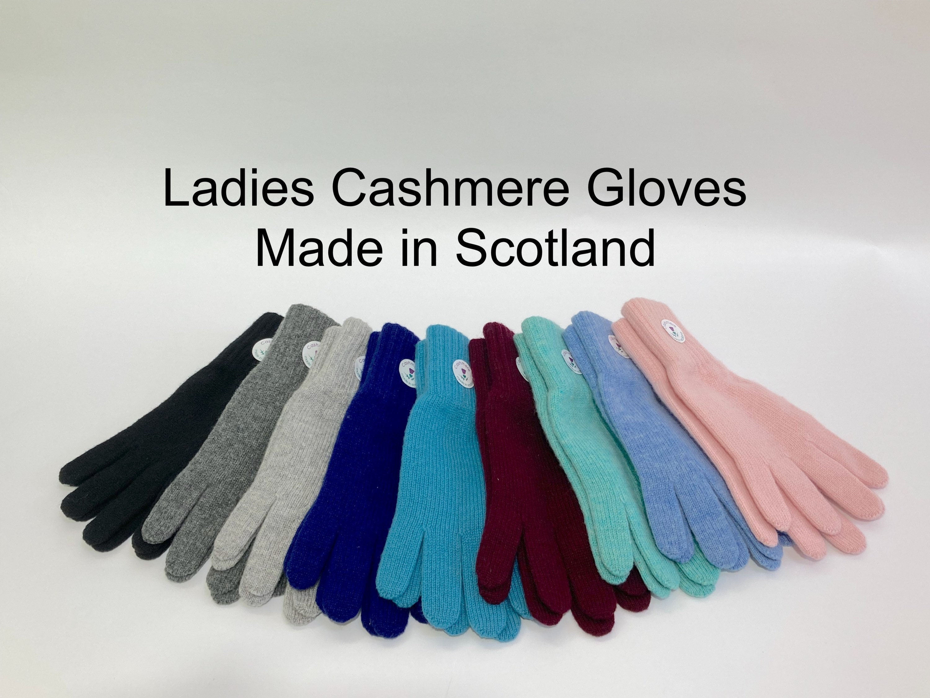 Guanti e muffole da donna in cashmere